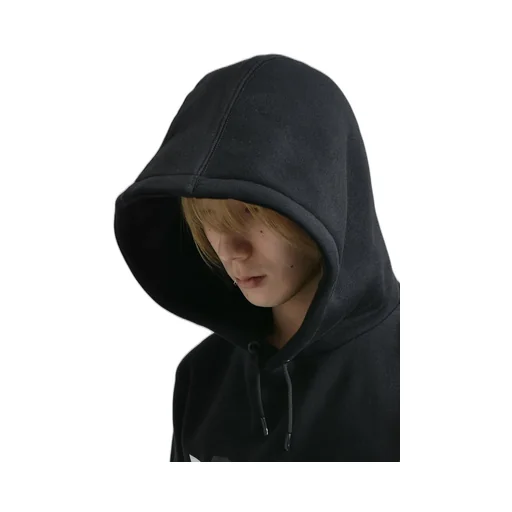 Backless Hoodie / Black