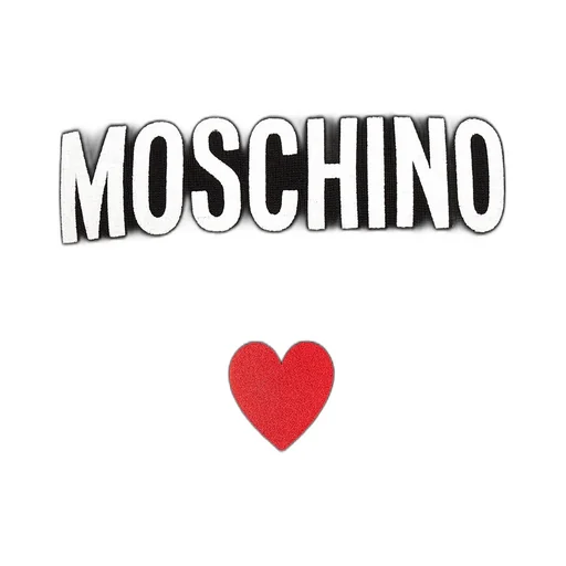Moschino In Love We Trust Printed Hoodie