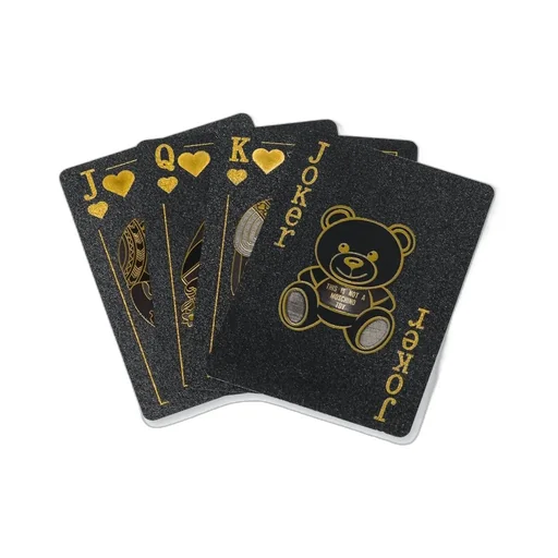 Moschino Gift Capsule Logo Printed Playing Card Set