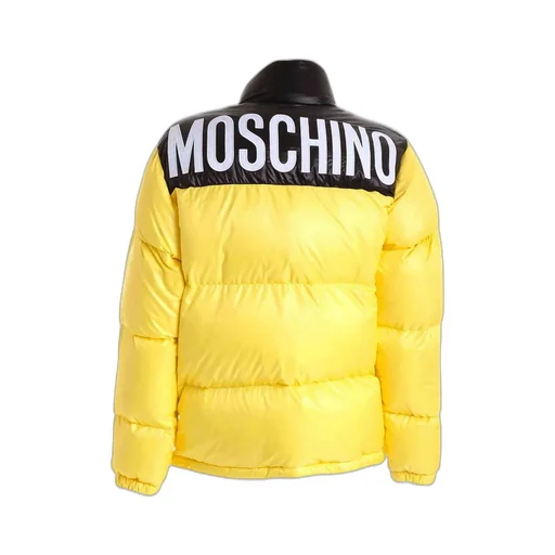 Moschino Logo Embroidered Zipped Down Jacket