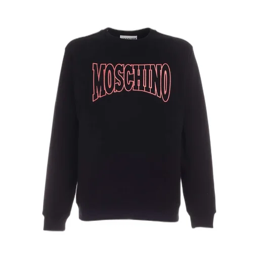 Moschino Logo Print Crewneck Sweatshirt