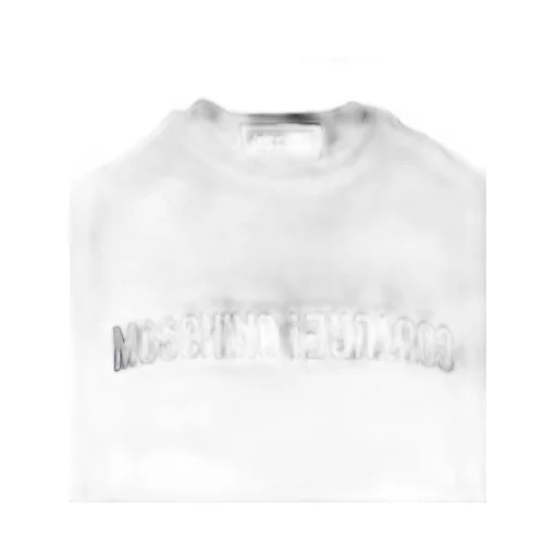 Moschino Logo Printed Crewneck T-Shirt