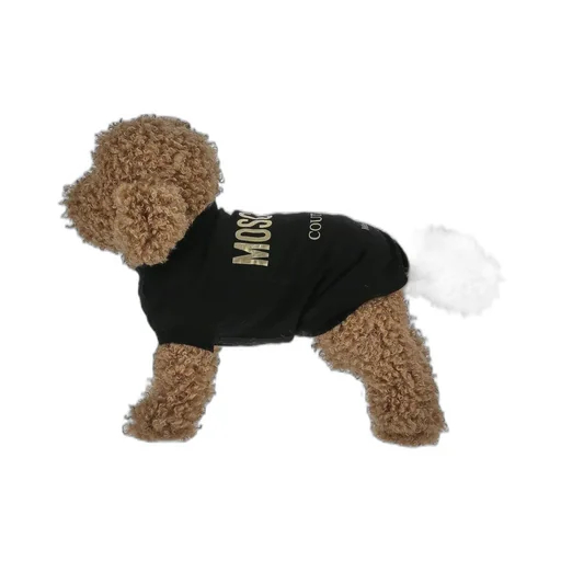 Moschino Logo Printed Jersey Dog T-Shirt