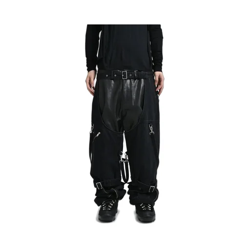 Bondage Denim Chaps / Black