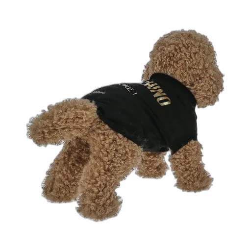 Moschino Logo Printed Jersey Dog T-Shirt