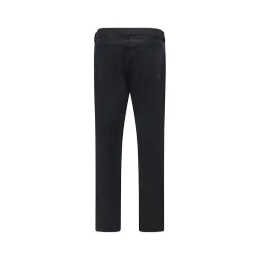 Moschino Logo Plaque Straight Leg Pants