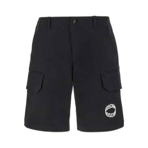 Moschino Logo Printed Bermuda Shorts