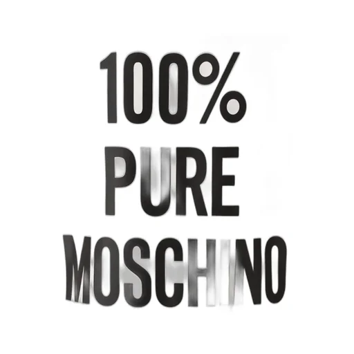 Moschino Slogan Printed Crewneck Sweatshirt