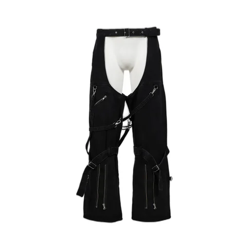 Bondage Denim Chaps / Black