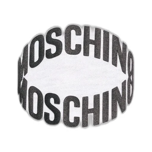 Moschino Loop Logo Printed Jersey T-Shirt