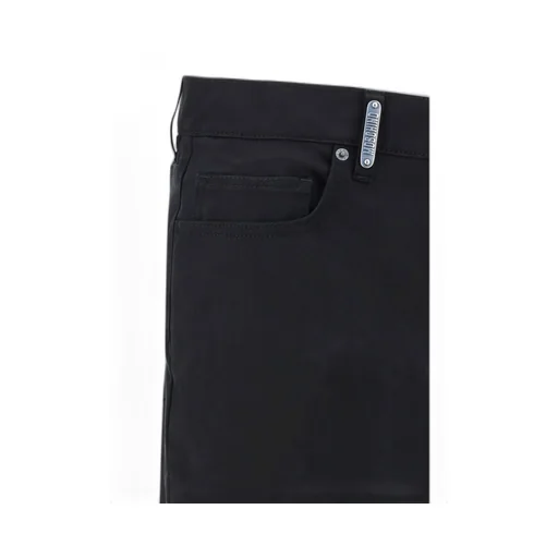 Moschino Logo Plaque Straight Leg Pants