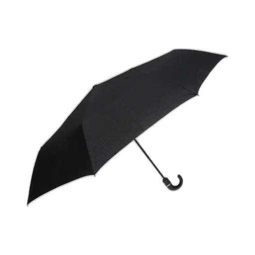 Moschino Pinstriped Folded Umbrella