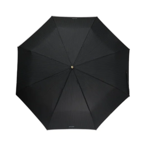 Moschino Pinstriped Folded Umbrella