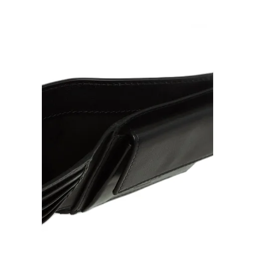 Moschino Logo Plaque Bi-Fold Wallet
