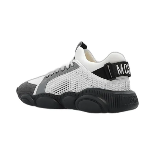 Moschino Mesh Panelled Teddy Sole Sneakers
