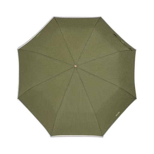 Moschino Pinstriped Folded Umbrella