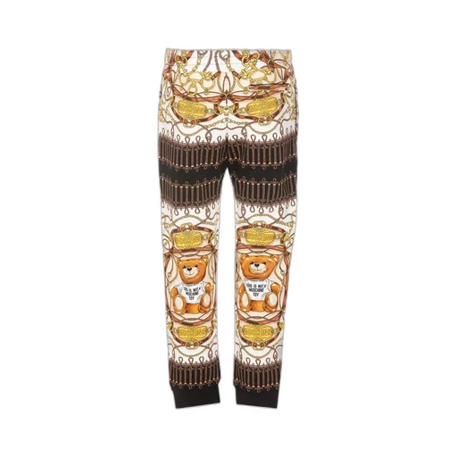 Moschino Teddy Bear-Printed Elasticated Waistband Track Pants
