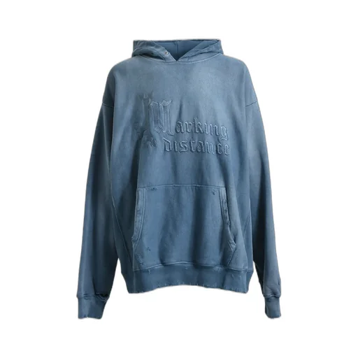 Classic Logo Hoodie / Sunfade Blu