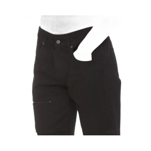 Moschino Straight-Leg Zip Detailed Pants