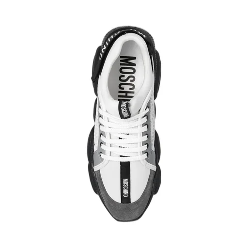 Moschino Mesh Panelled Teddy Sole Sneakers