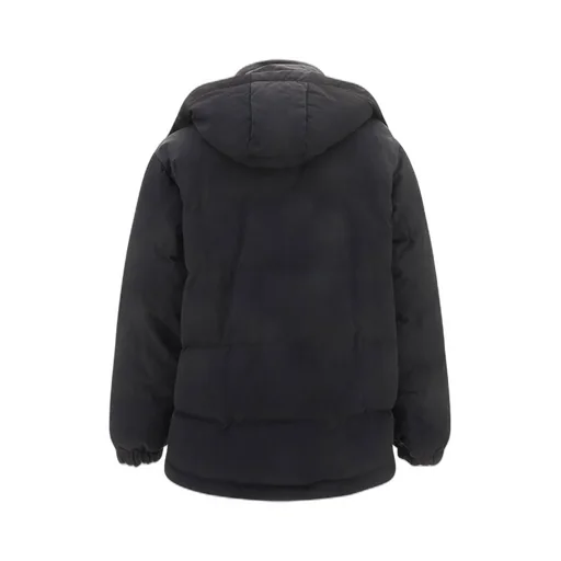 Moschino Logo-Patch Quilted Puffer Jacket
