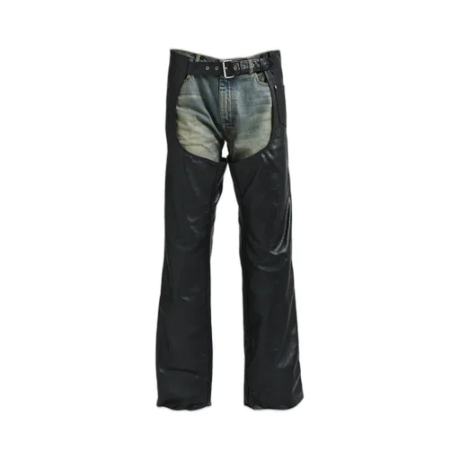 Tommy Pants / Sandwash Denim Leather