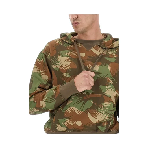 Moschino All-Over Printed Drawstring Sweatshirt