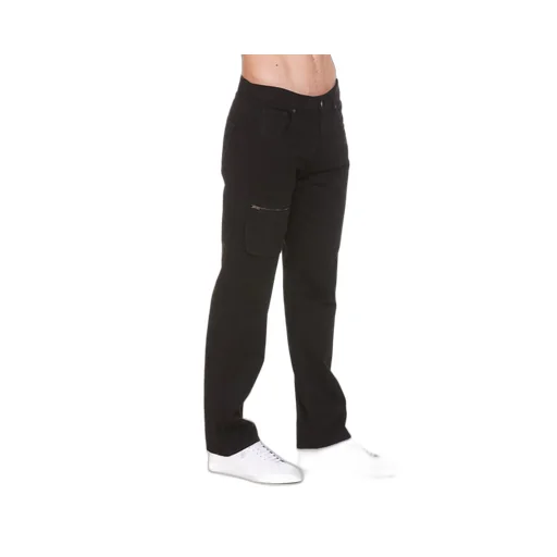 Moschino Straight-Leg Zip Detailed Pants