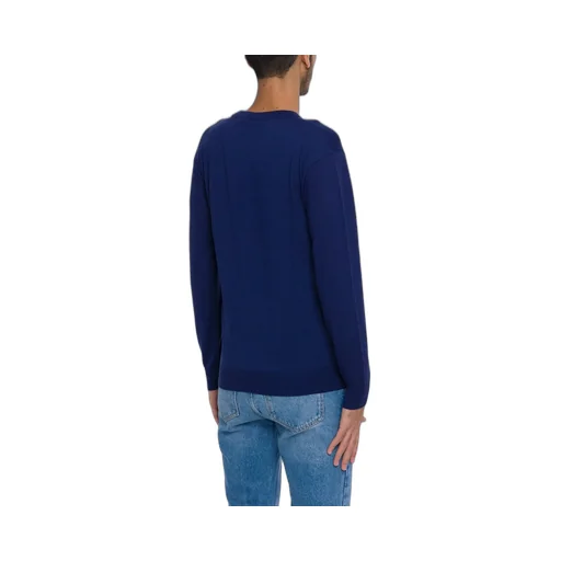 Moschino Teddy Bear Patch Crewneck Knitted Jumper
