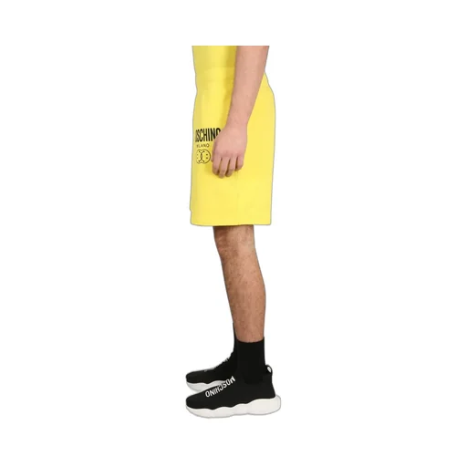 Moschino Logo Printed Bermuda Shorts