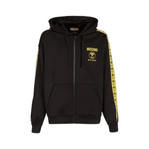 Moschino Zipped Drawstring Hoodie