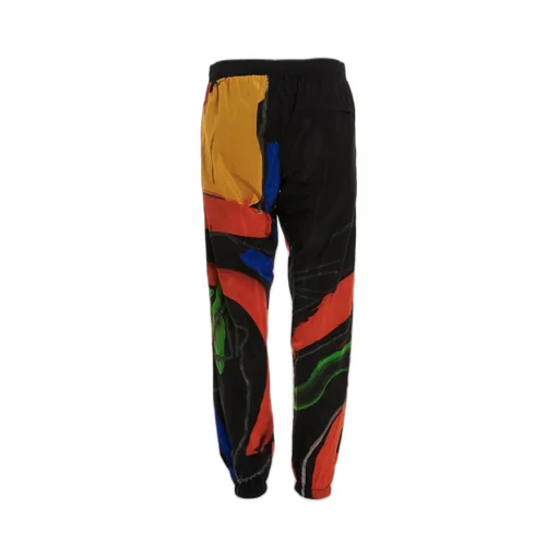 Moschino Contrast Printed Elastic Waist Joggers