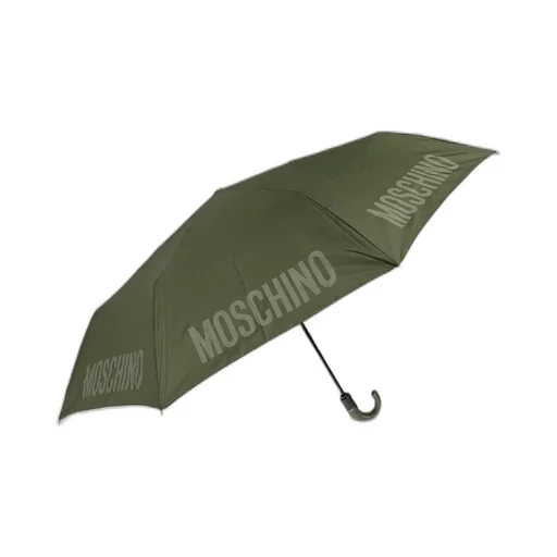 Moschino Logo Printed Folded Umbrella