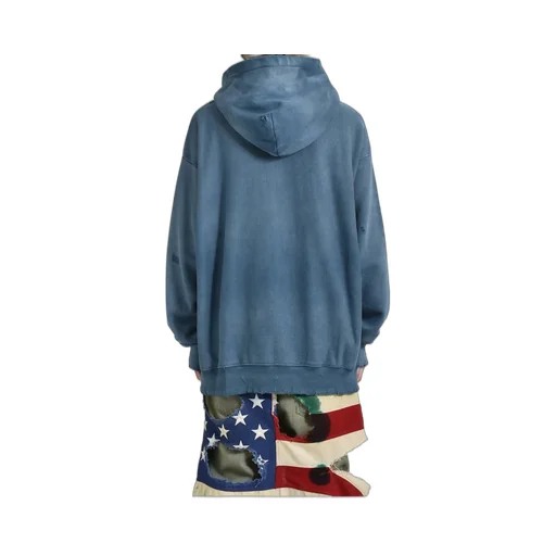 Classic Logo Hoodie / Sunfade Blu