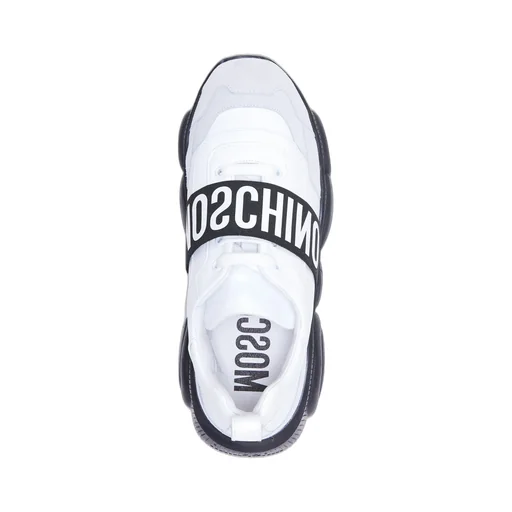 Moschino Teddy Logo Band Sneakers