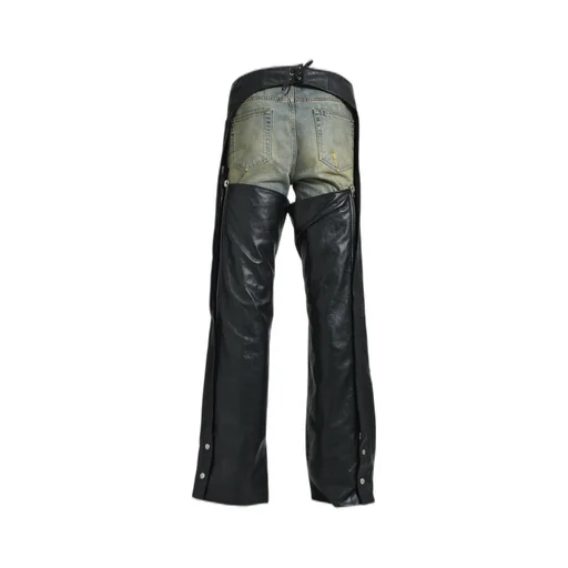 Tommy Pants / Sandwash Denim Leather