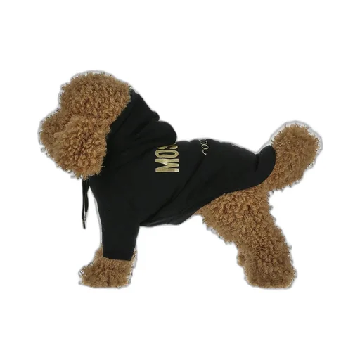 Moschino Logo Printed Dog Hoodie