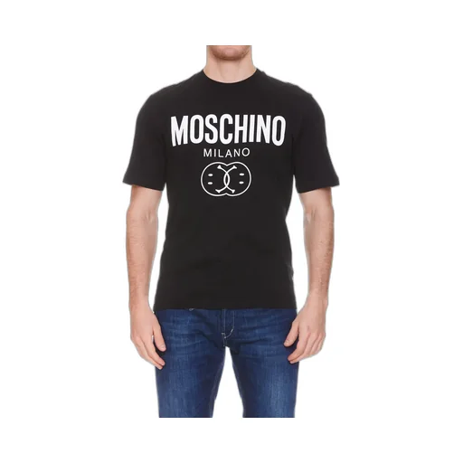 Moschino Logo-Printed Crewneck T-Shirt
