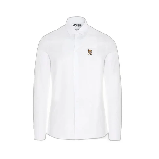 Moschino Teddy Patch Buttoned Shirt