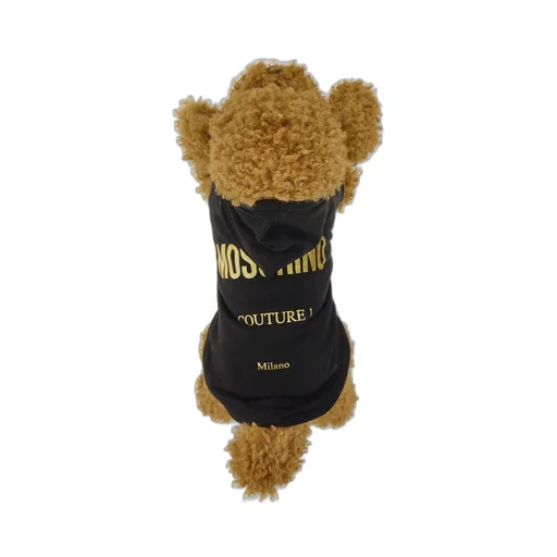 Moschino Logo Printed Dog Hoodie