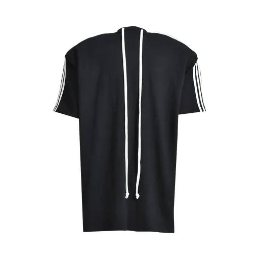 5Stripe Padded T-Shirt / Blk