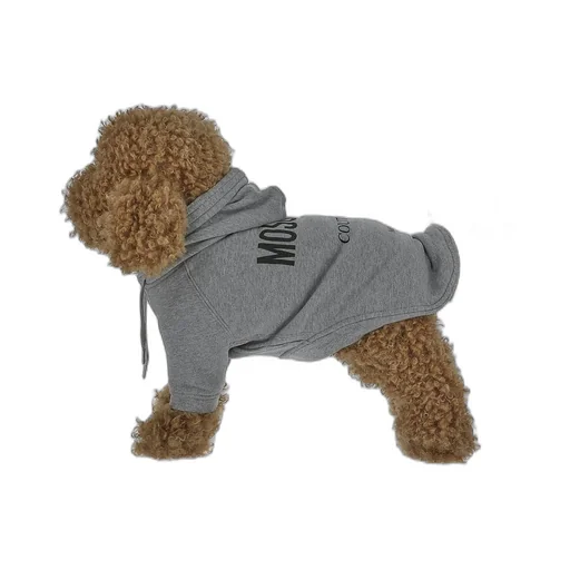 Moschino Logo Printed Dog Hoodie