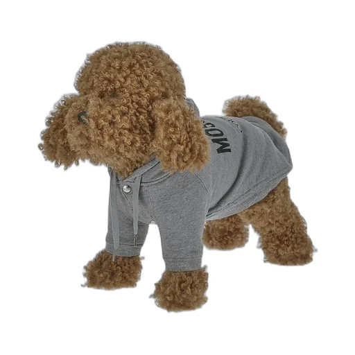Moschino Logo Printed Dog Hoodie