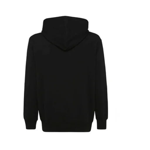Moschino Slogan Embroidered Drawstring Hoodie