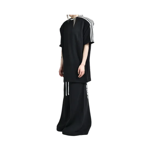 5Stripe Padded T-Shirt / Blk