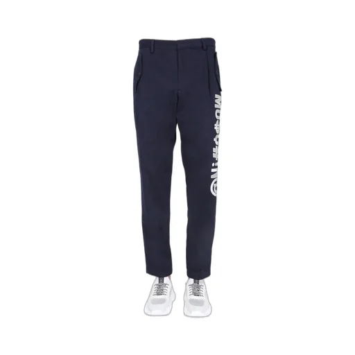 Moschino Symbol Logo Printed Trousers