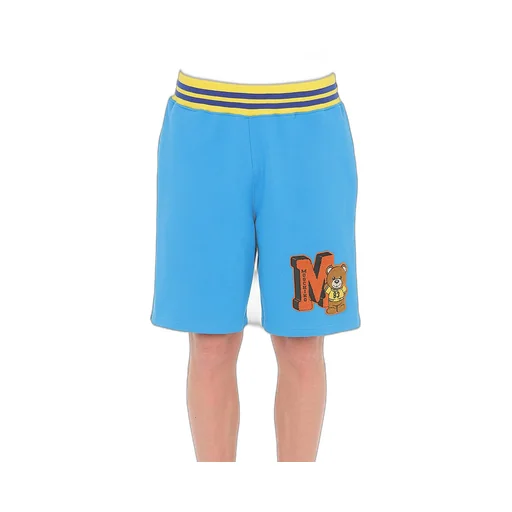 Moschino Logo Teddy Patch Shorts