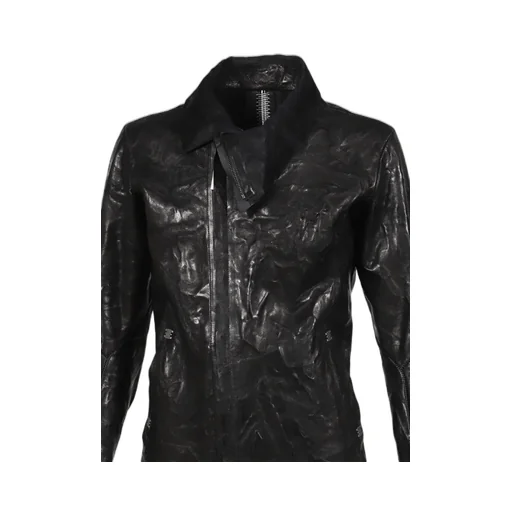 Imparable High Neck Asymetric Jacket / Noir
