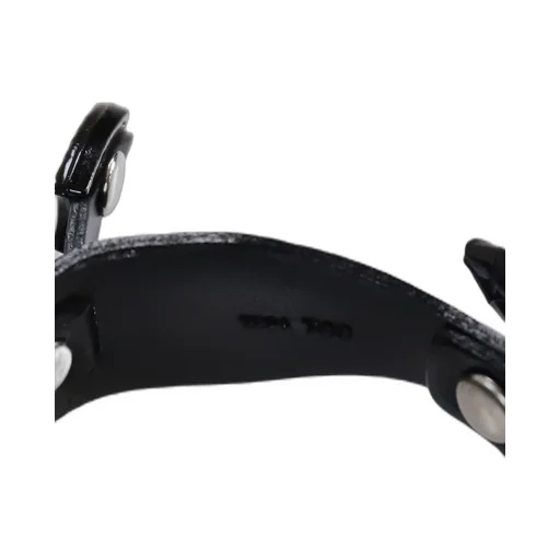 Concho Belt Bangle / Black