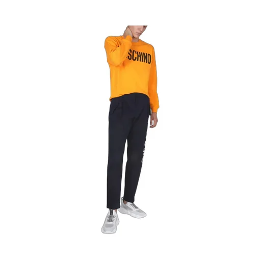 Moschino Symbol Logo Printed Trousers